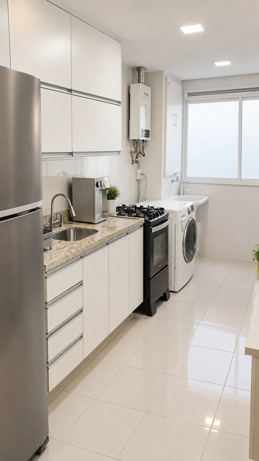 Пральна машина та 2 спальні: квартира 78 м² — photo 2