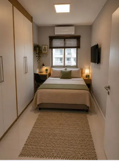 Furnished apartment with 3 bedrooms and an open kitchen — photo 8