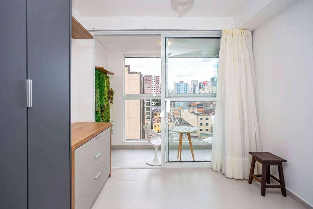 Apartamento de 1 dormitório com varanda e churrasqueira — photo 4