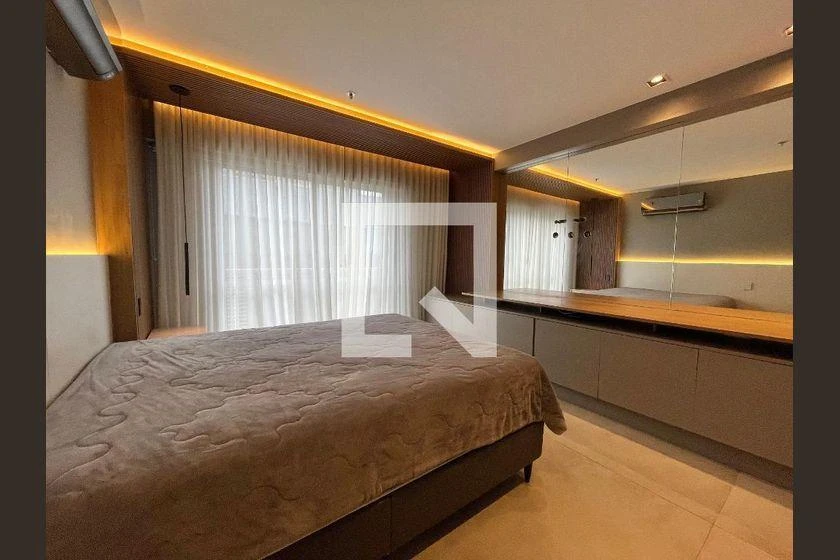 Apartamento mobiliado de 1 quarto em condomínio com academia — photo 2