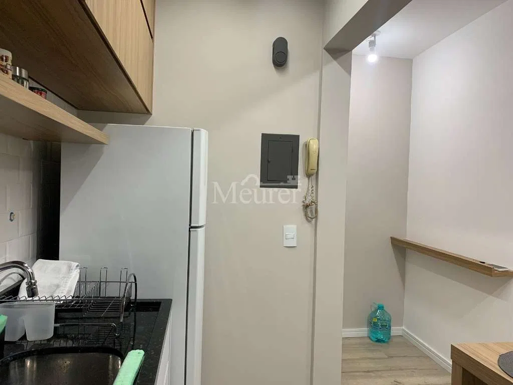 Furnished apartment, 27 m², with wood or laminate floors — photo 16
