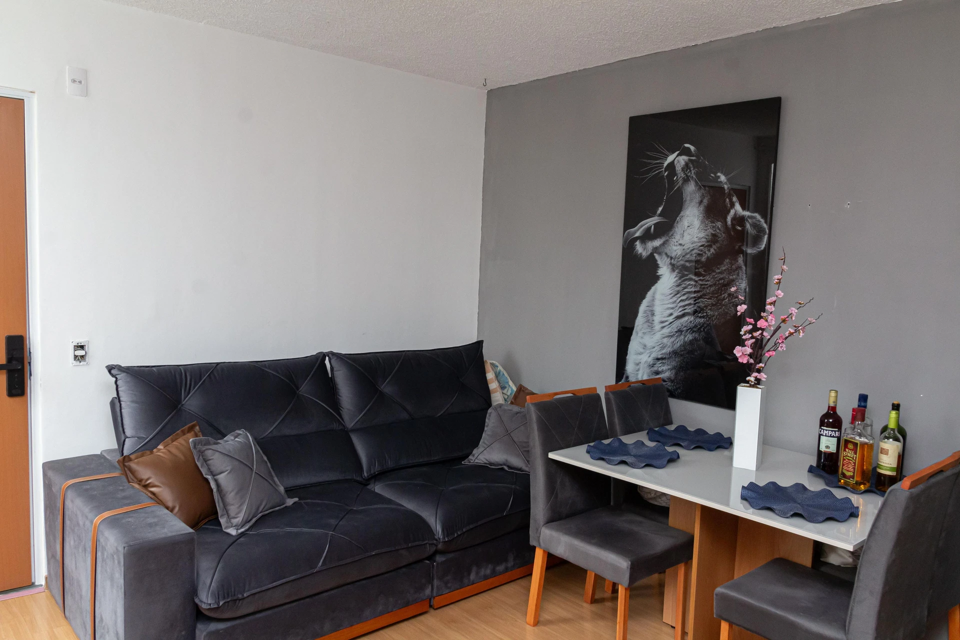 Furnished 2-bedroom apartment with gas open kitchen — photo 41