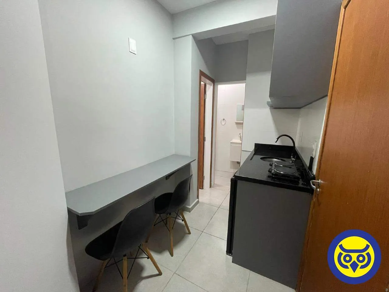 Apartamento amueblado de 21 m², 1 dormitorio y sin plaza — photo 5