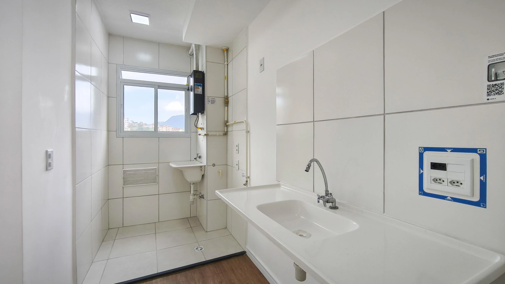 Vista a la montaña y 2 dormitorios: departamento de 42 m² — photo 73