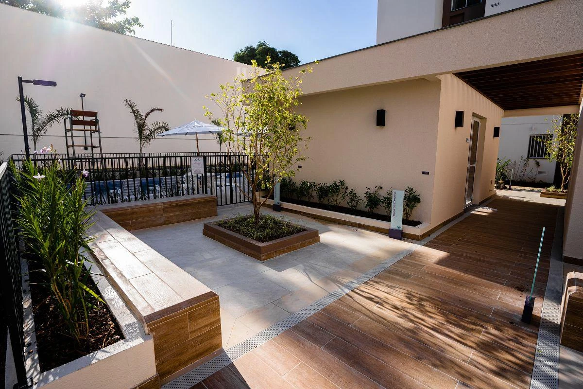 40 m² apartment with 2 bedrooms and city view — photo 25