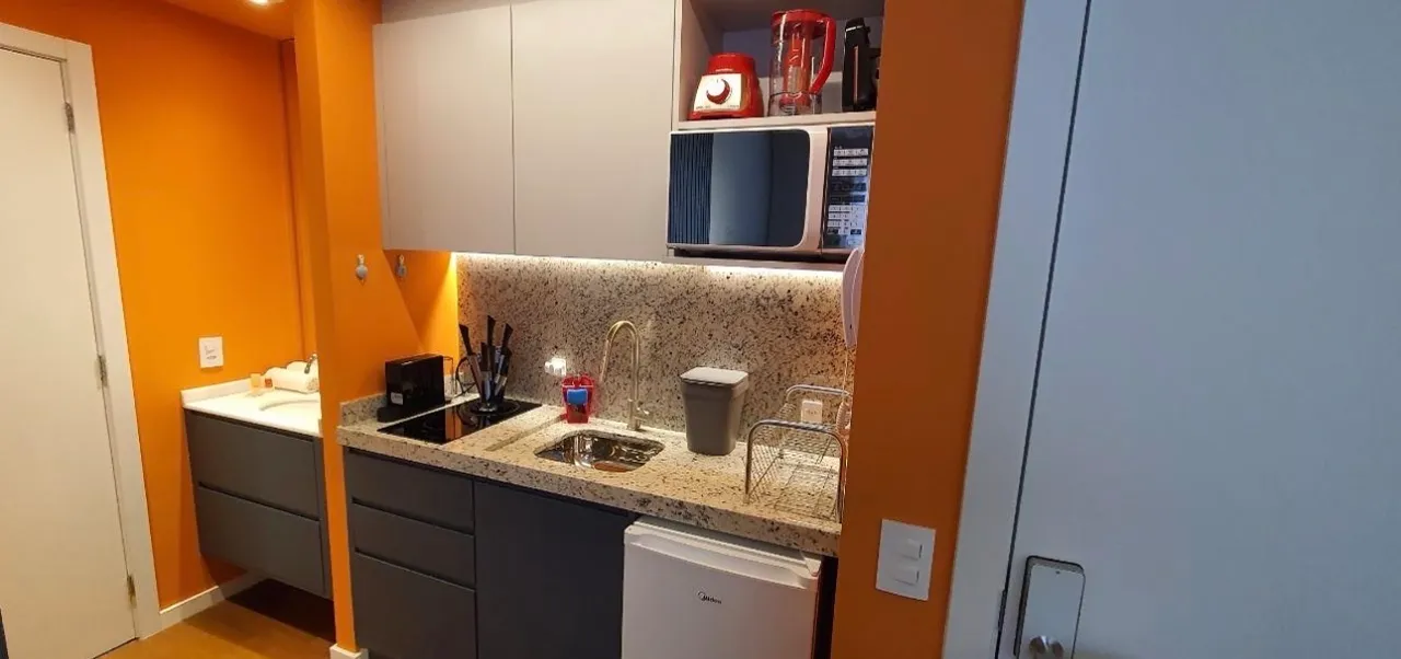 Studio mobiliado em condomínio com academia — photo 5