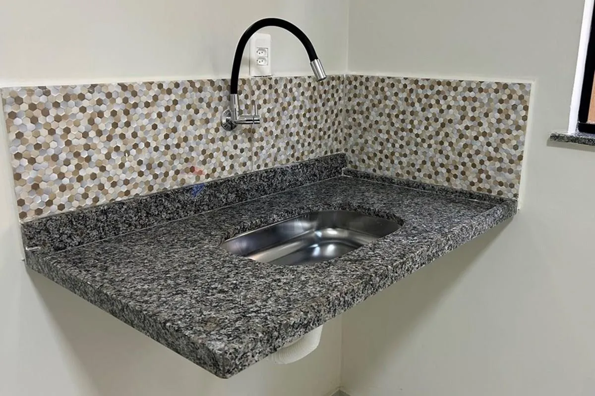 Studio de 30 m² com 1 quarto e 1 banheiro