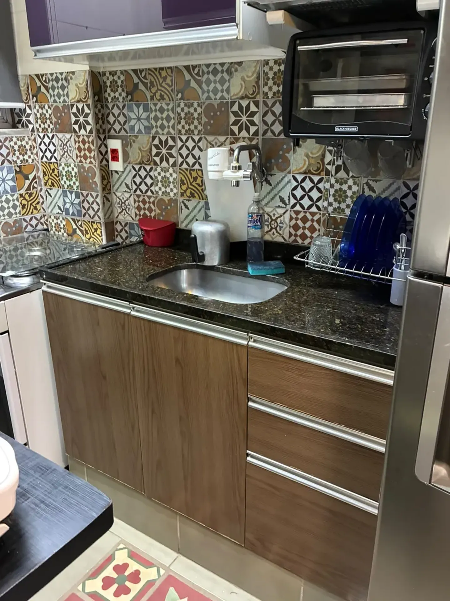 Furnished apartment with 2 bedrooms and a closed kitchen — photo 11
