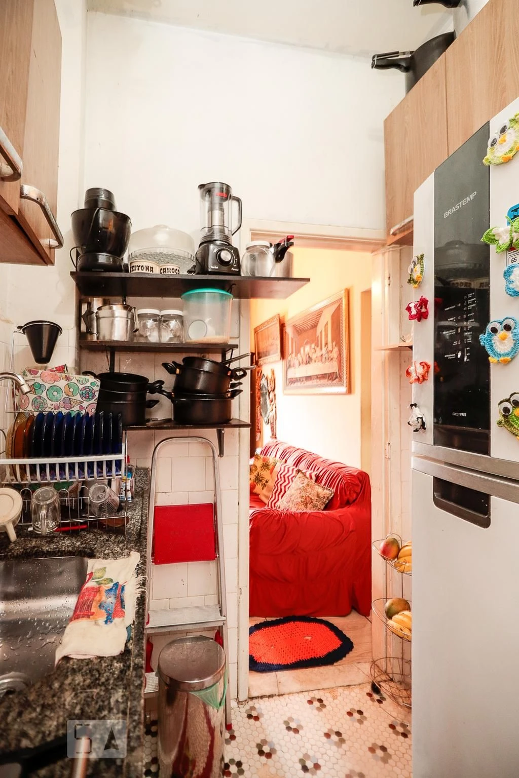 Apartamento mobiliado de 1 quarto com box de vidro — photo 18