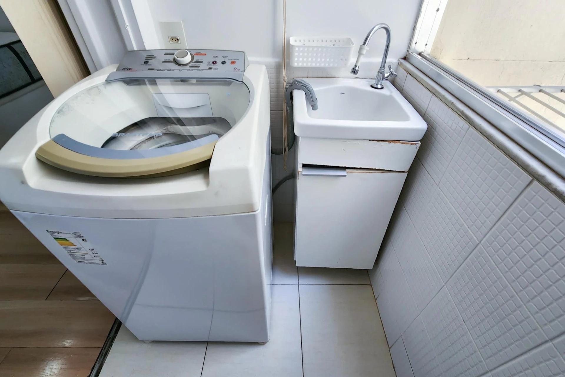 Furnished apartment, 43 m², with a washing machine — photo 5