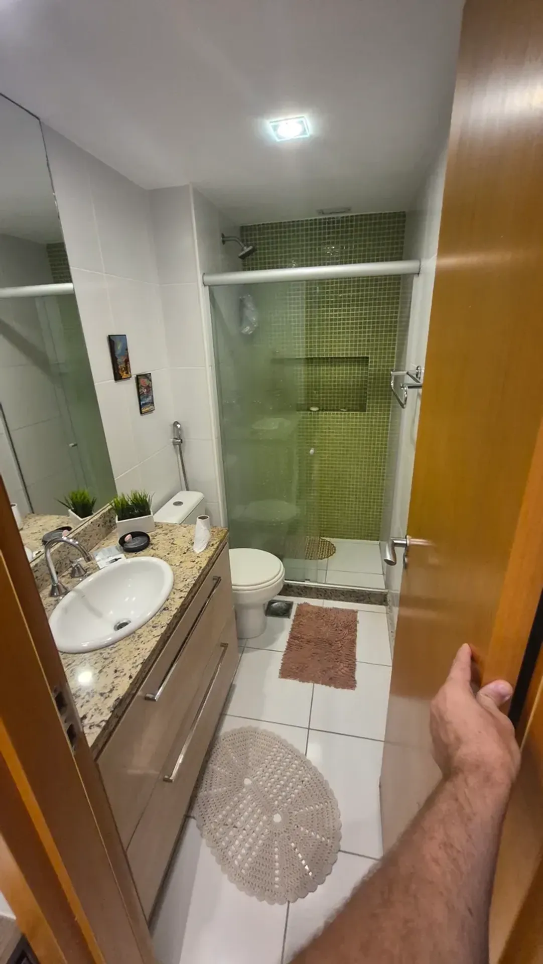 87 m² apartment with a washing machine and a private BBQ — photo 12
