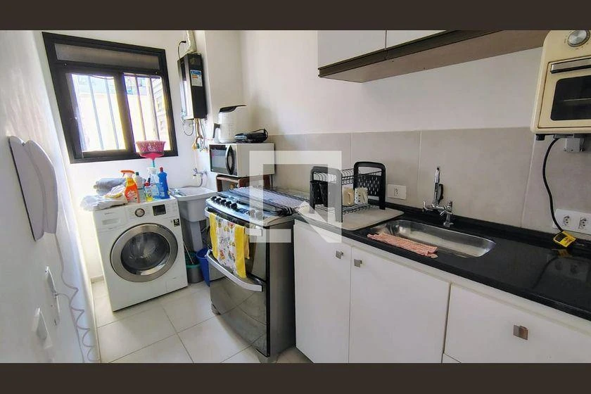 50 m² apartment with a washing machine and a home office — photo 27