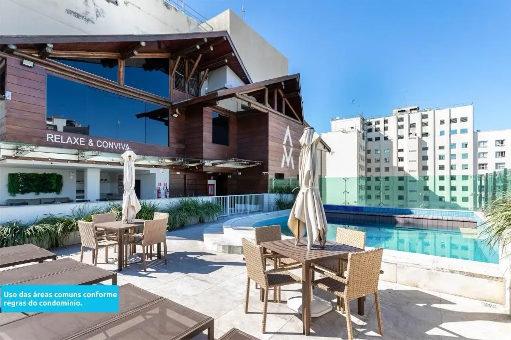 Furnished 45 m² apartment with 1 bedroom and pool — photo 13