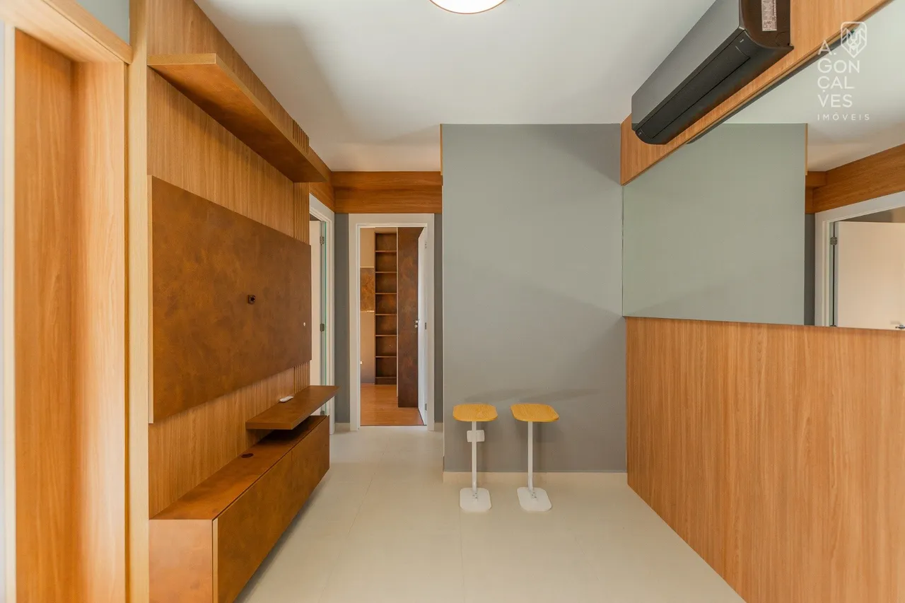 83 m² apartment with 2 bedrooms and american-style kitchen — photo 7