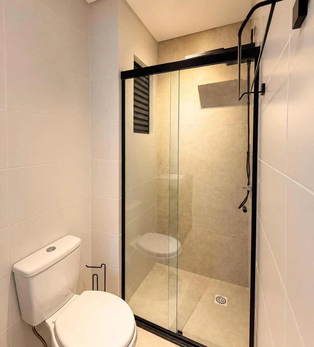 Furnished apartment, 38 m², with a washing machine — photo 11
