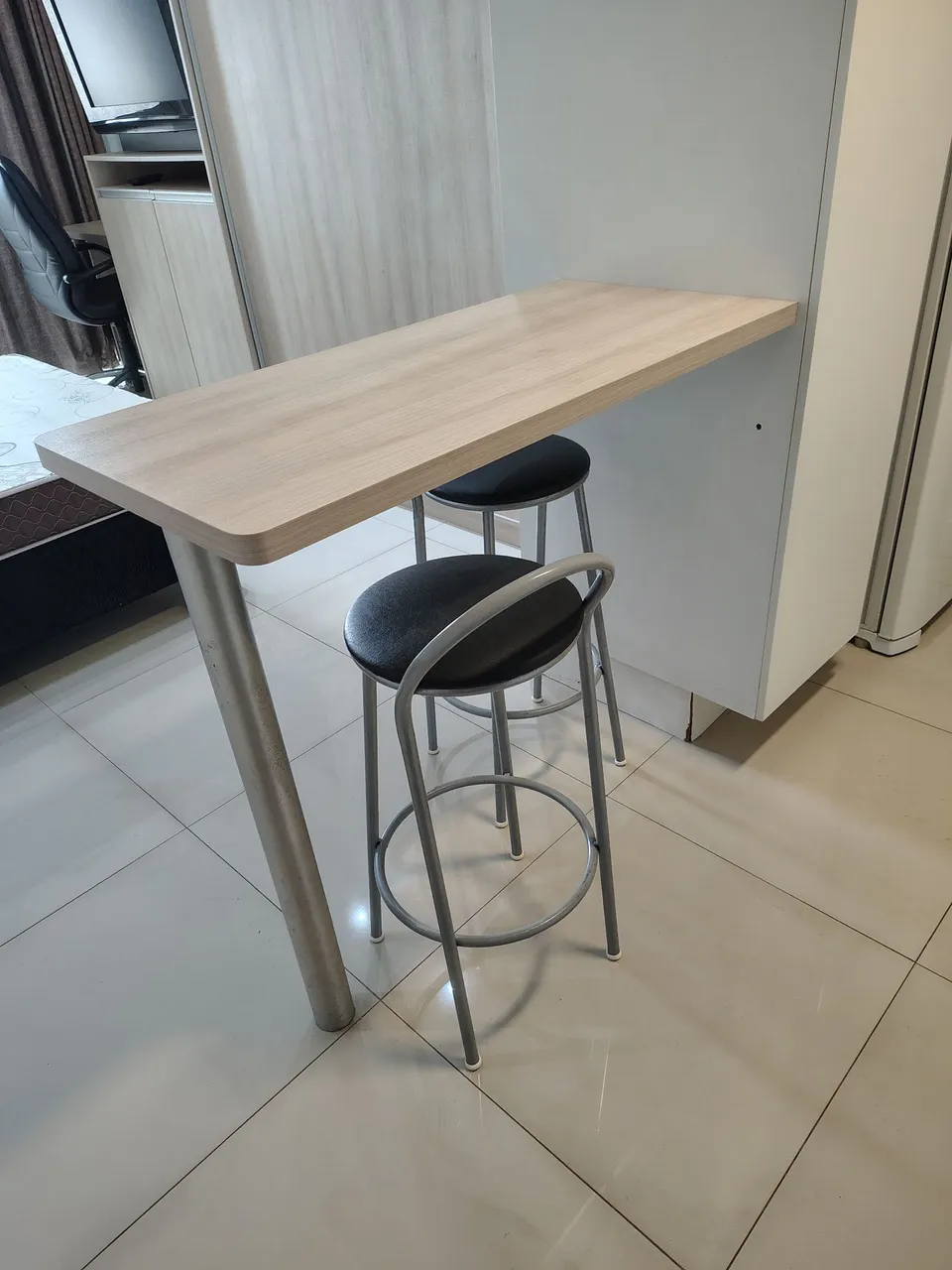 Apartamento mobiliado de 1 quarto com cozinha aberta — photo 7