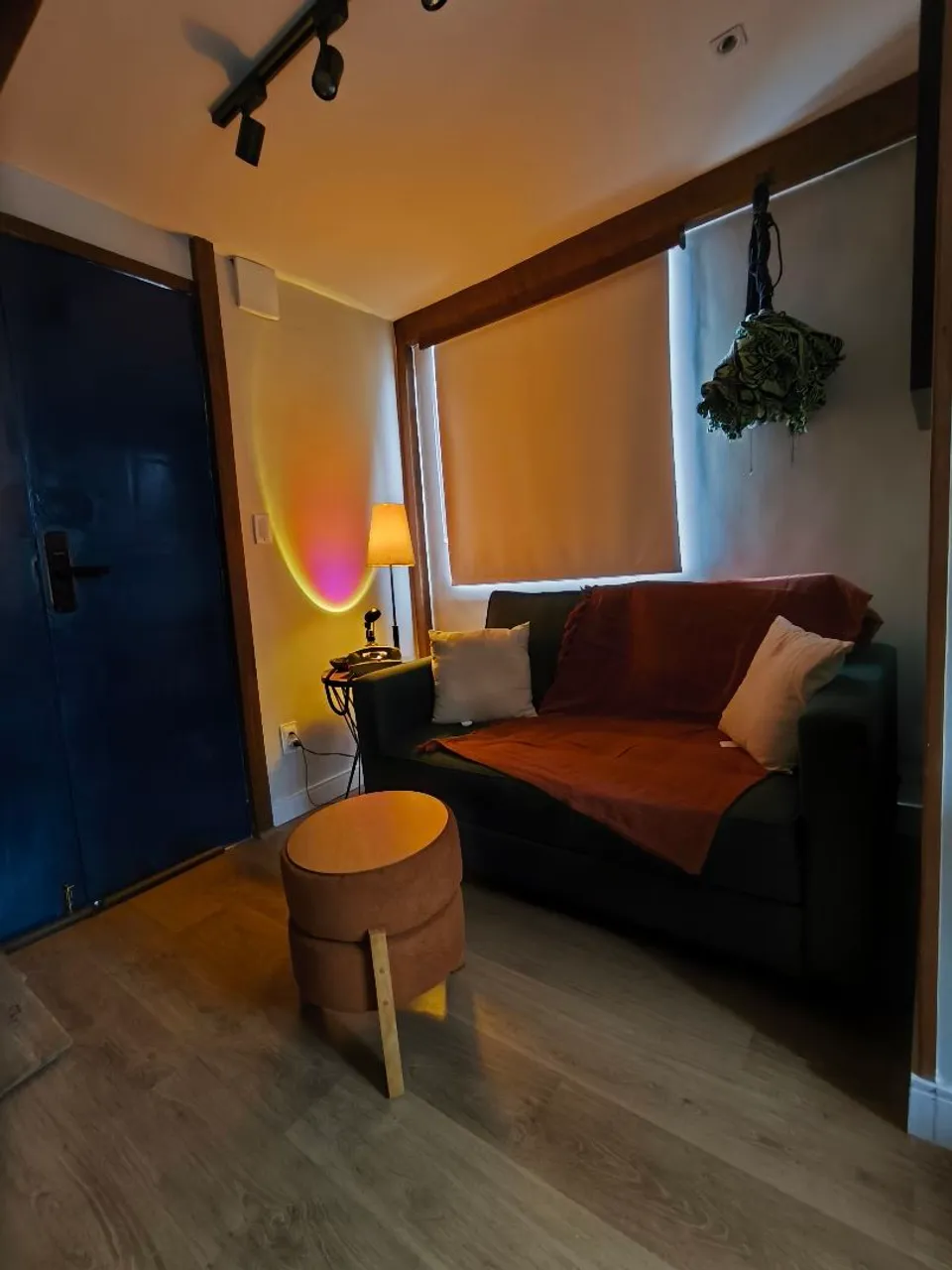 Furnished apartment, 25 m², with wood or laminate floors — photo 12
