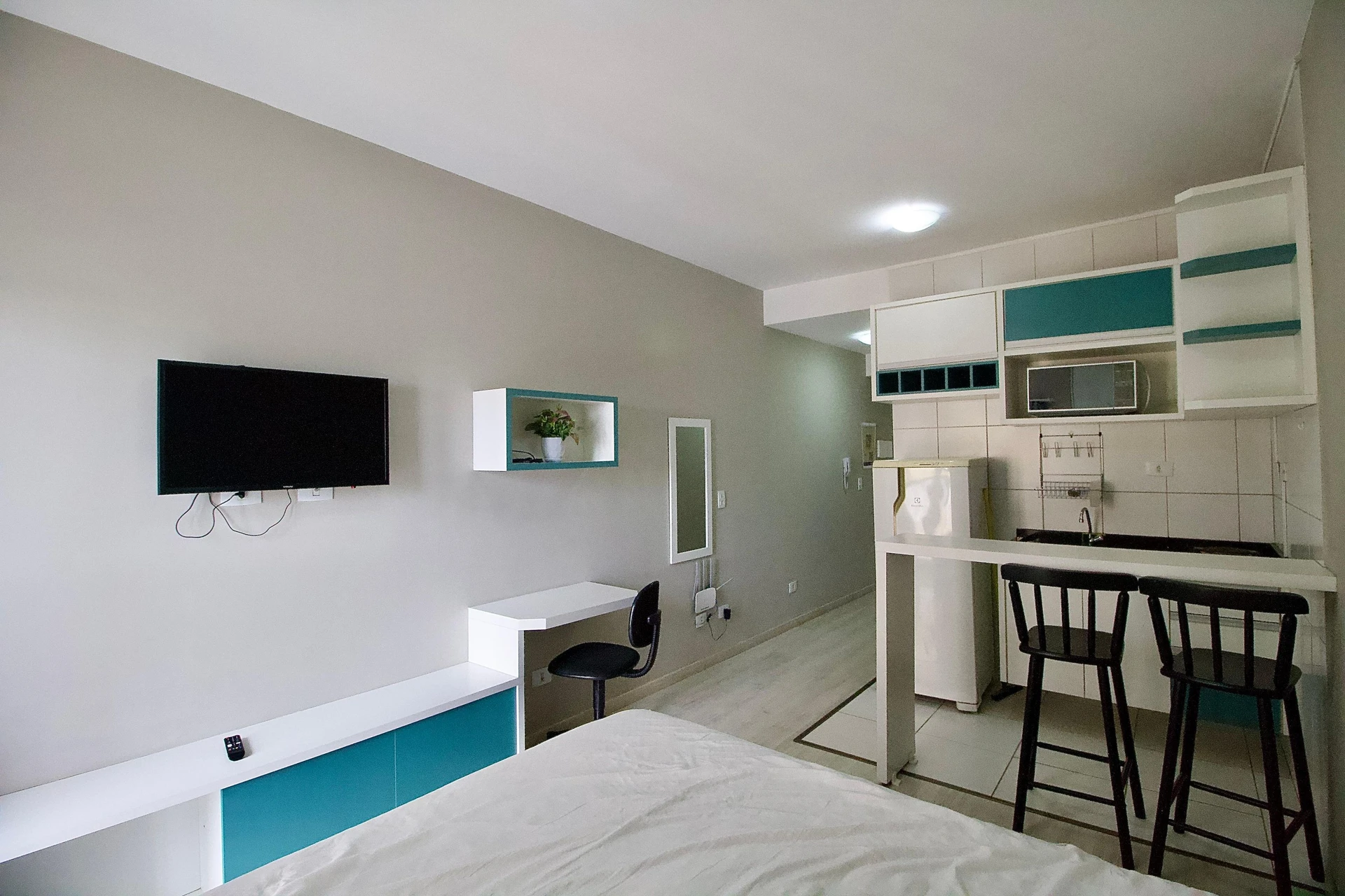 Furnished apartment, 25 m², with a washing machine — photo 2