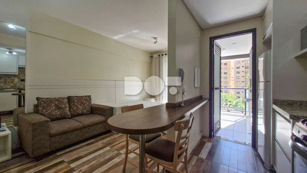 One-bedroom apartment with a washing machine in Curitiba