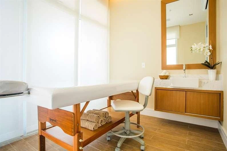 Apartamento mobiliado de 3 quartos em condomínio com sauna — photo 8