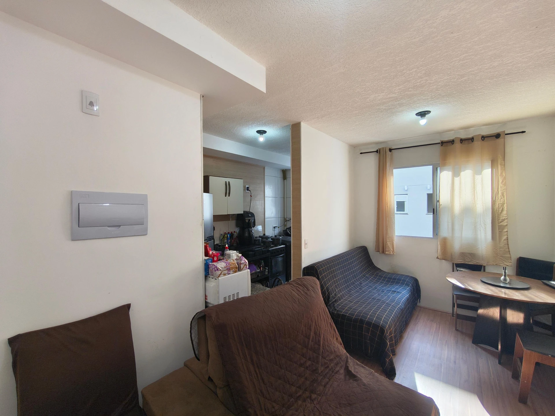 2-bedroom rental apartment with 1 bathroom