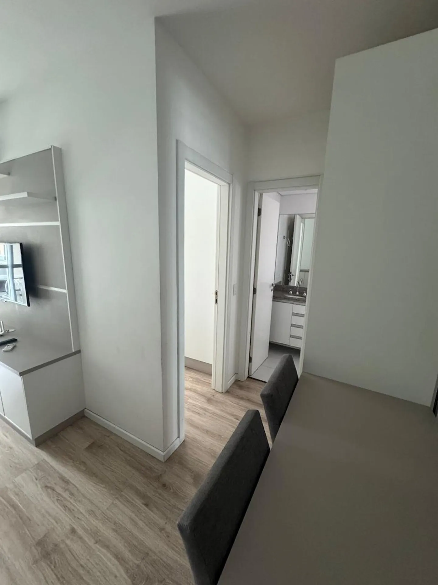 Studio mobiliado com 1 dormitório e cozinha americana — photo 42