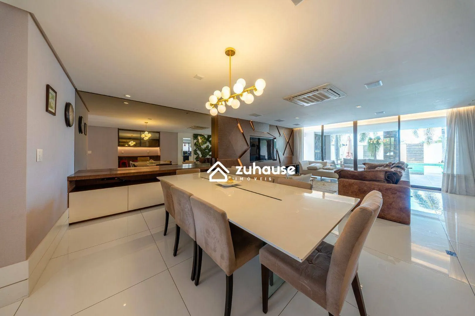 Unfurnished house with 4 bedrooms and open-plan kitchen — photo 7