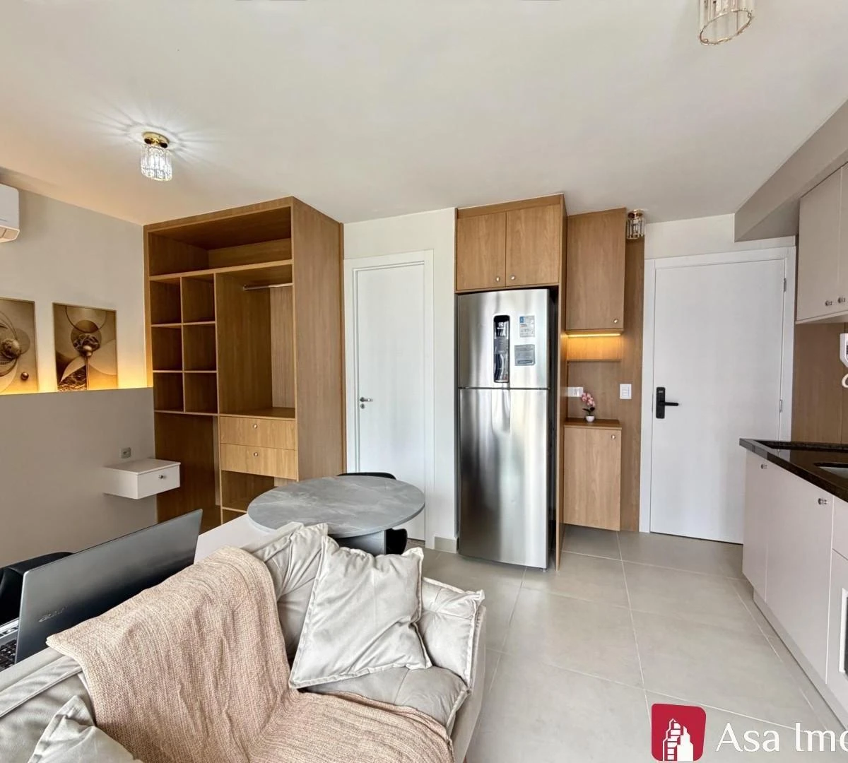 Furnished studio, 26 m², with a home office — photo 4
