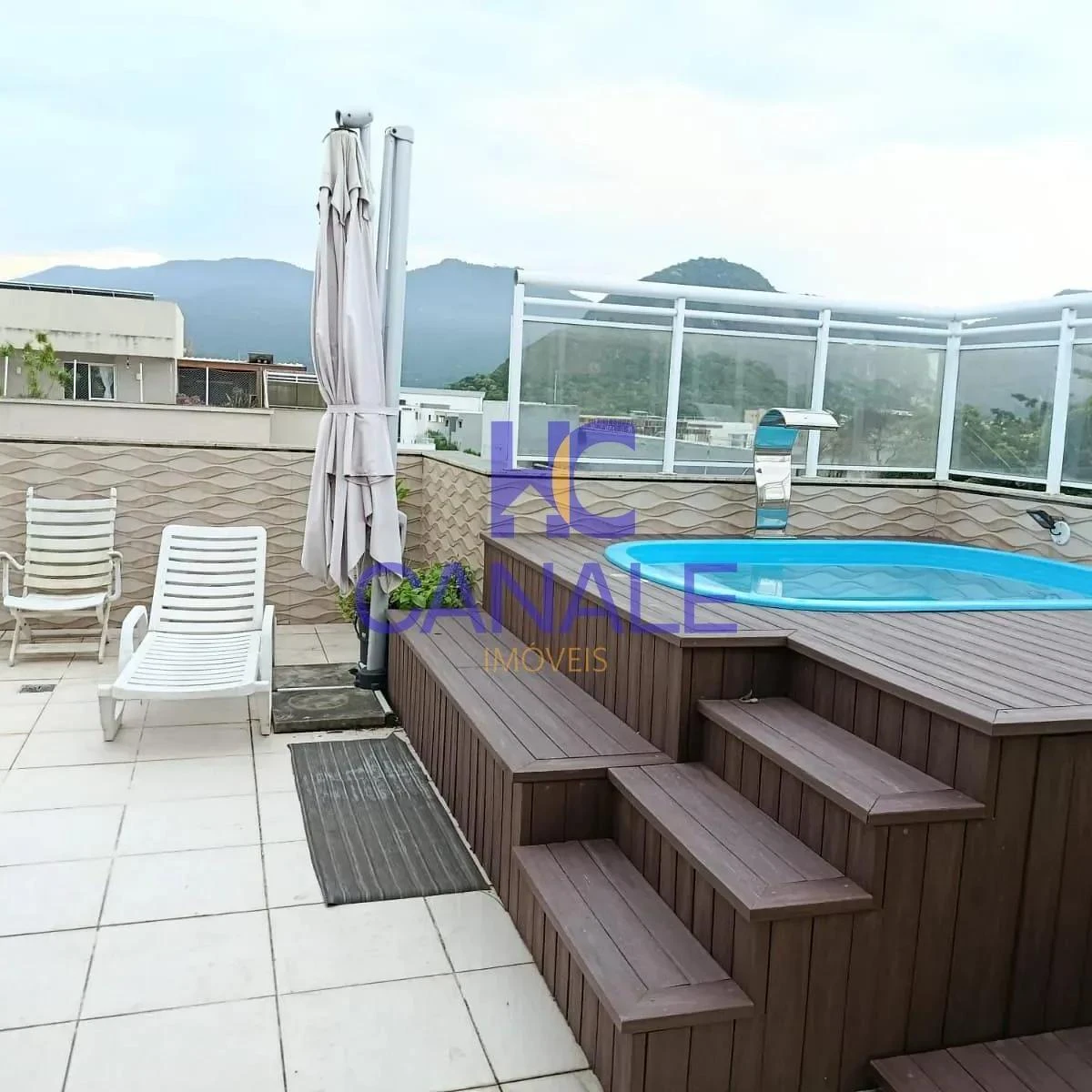 Rental apartment with 3 bedrooms and enclosed balcony — photo 35
