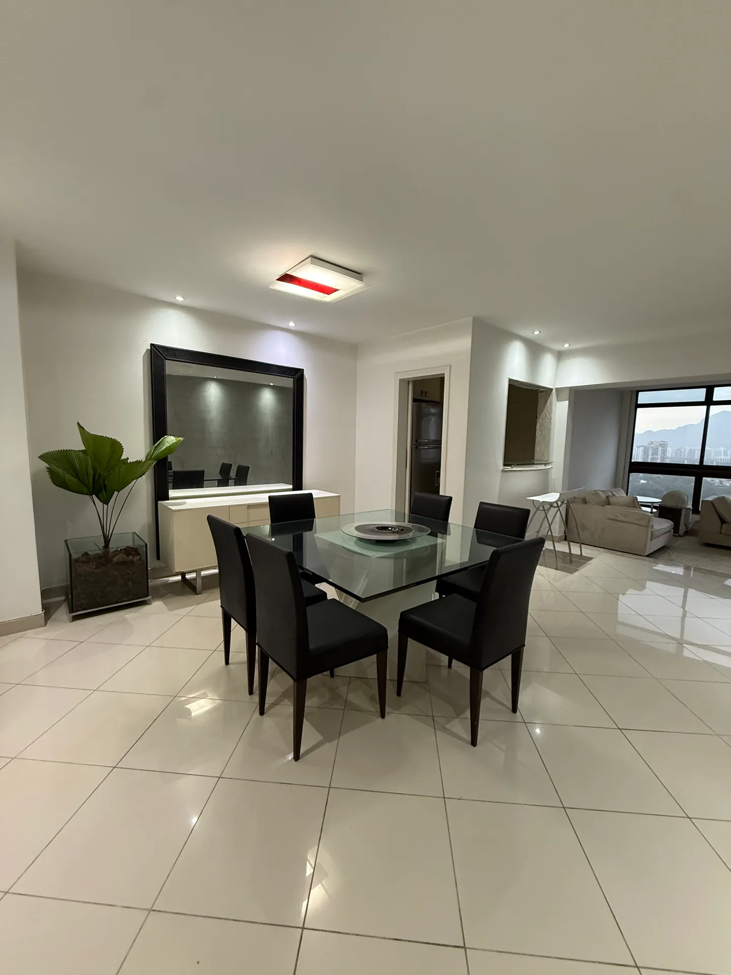 Floor-to-ceiling windows in a one-bedroom apartment, 62 m² — photo 10