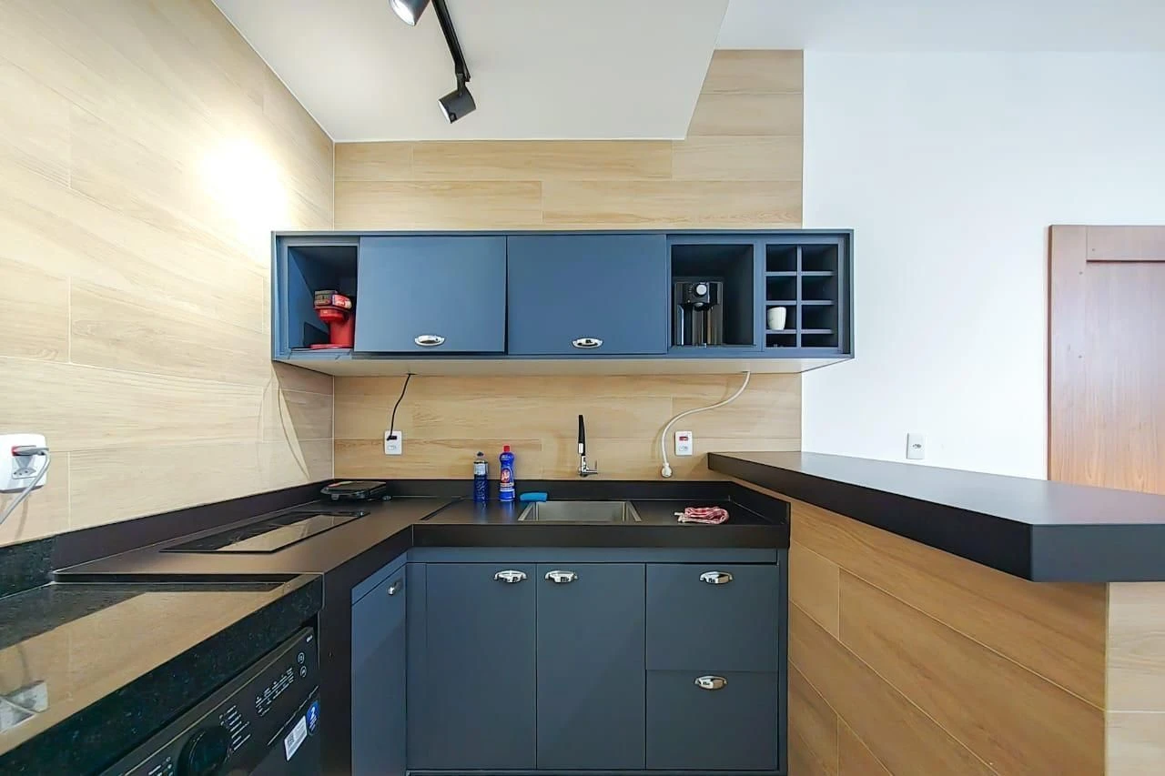 Monoambiente amueblado, 40 m², con espacio de home office — photo 9