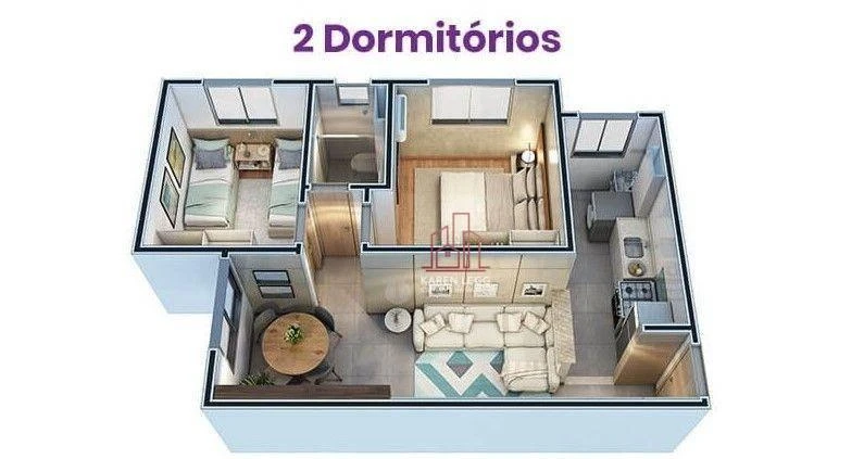 2-bedroom apartment with 2 bathrooms, 53 m² — photo 40