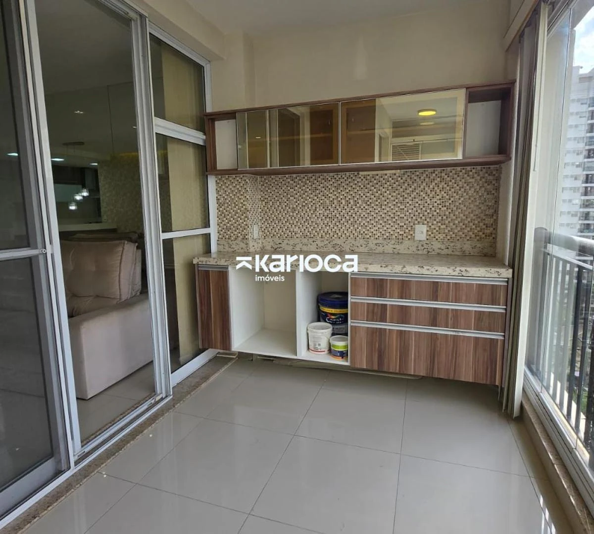 Floor-to-ceiling windows in a 3-bedroom apartment, 90 m² — photo 21