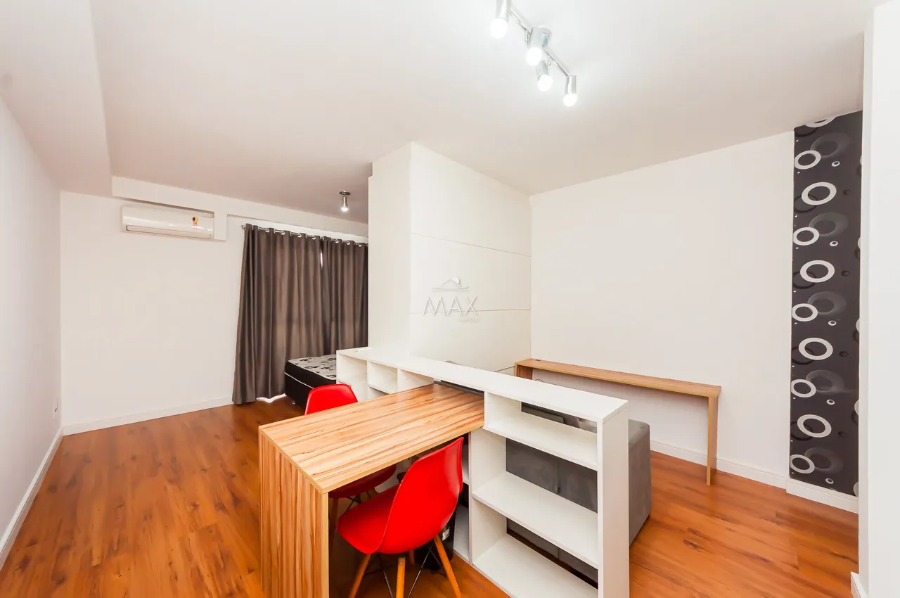 Furnished studio with balcony and open-plan kitchen — photo 6