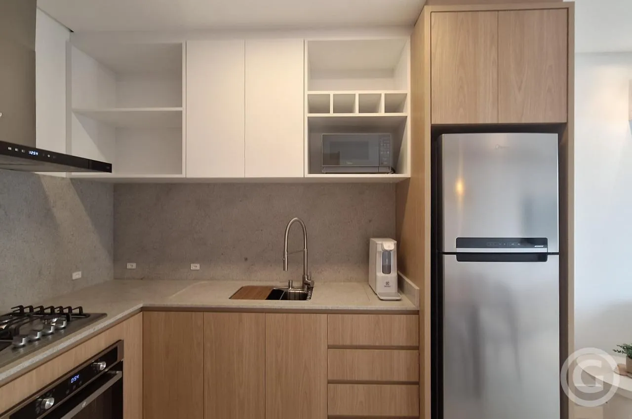 Furnished apartment, 50 m², with a washing machine — photo 4