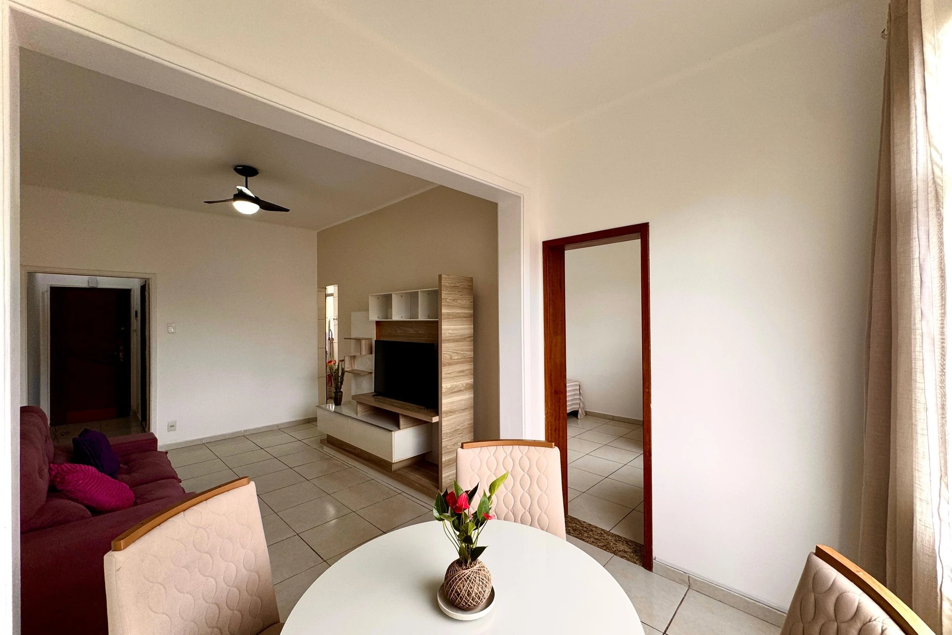 Furnished apartment, 60 m², with a washing machine — photo 9