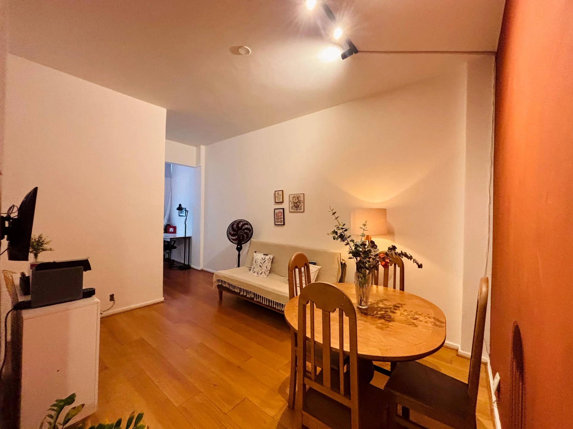 Furnished 1-bedroom apartment with a gas stove kitchen — photo 7