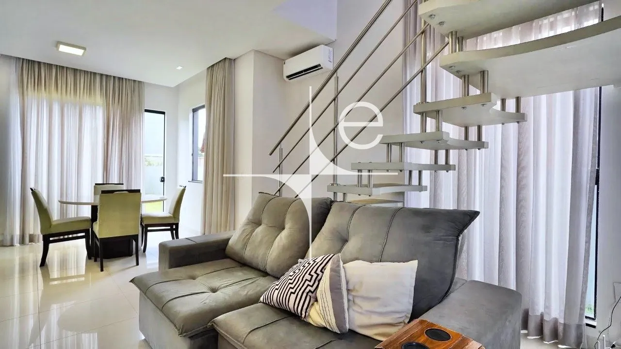 Furnished house in a gated community with 4 bedrooms