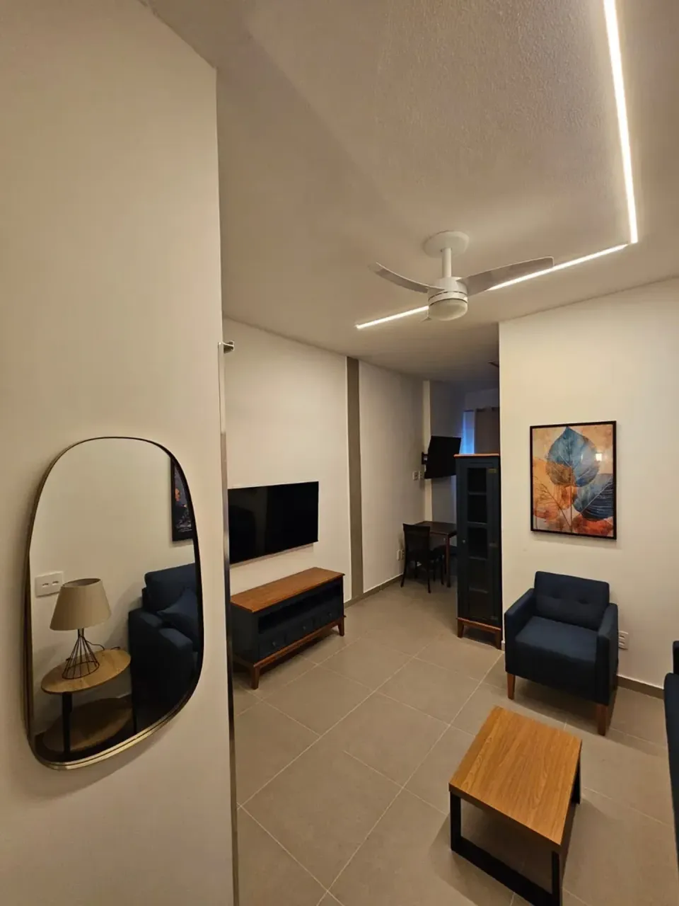 Furnished apartment with air conditioning and 1 bedroom — photo 6