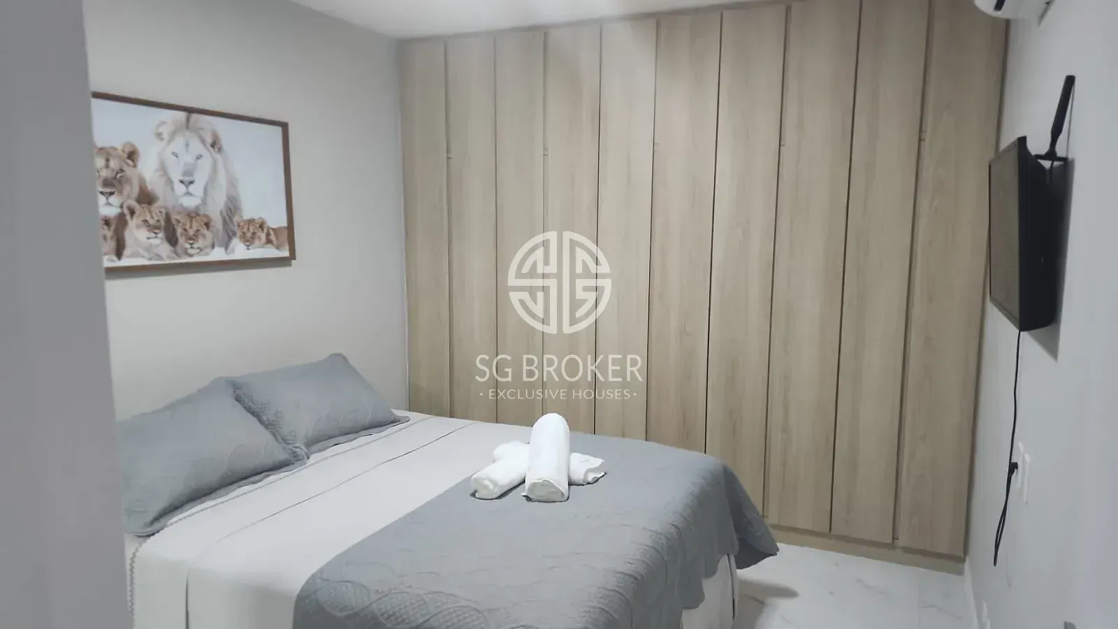 Furnished 2-suite apartment with 70 m² on a high floor — photo 6