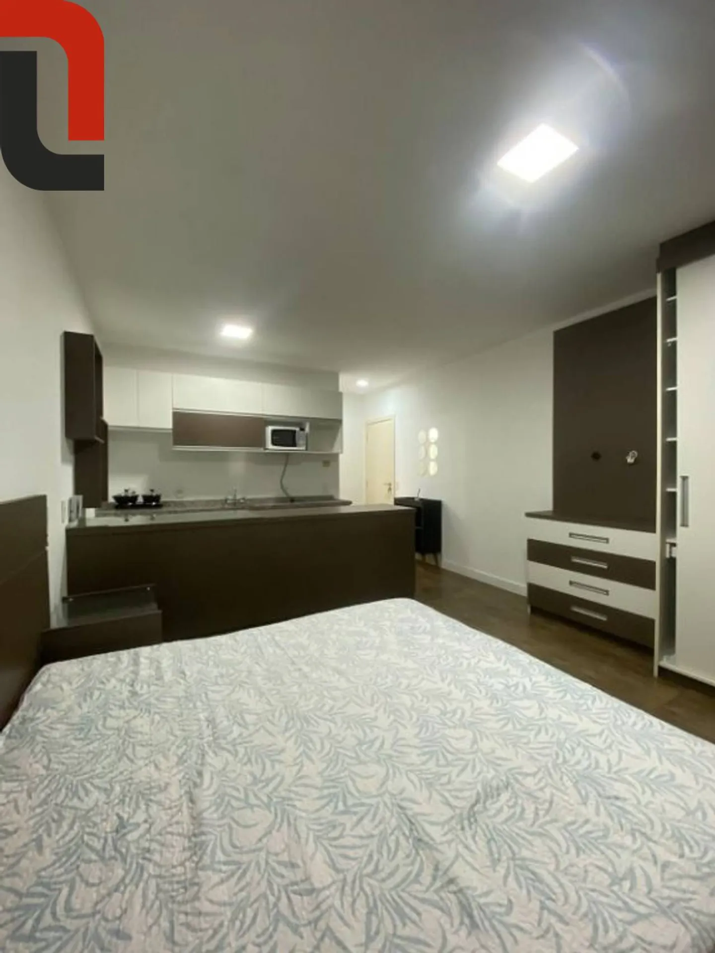 Furnished studio in a building with a sauna — photo 4