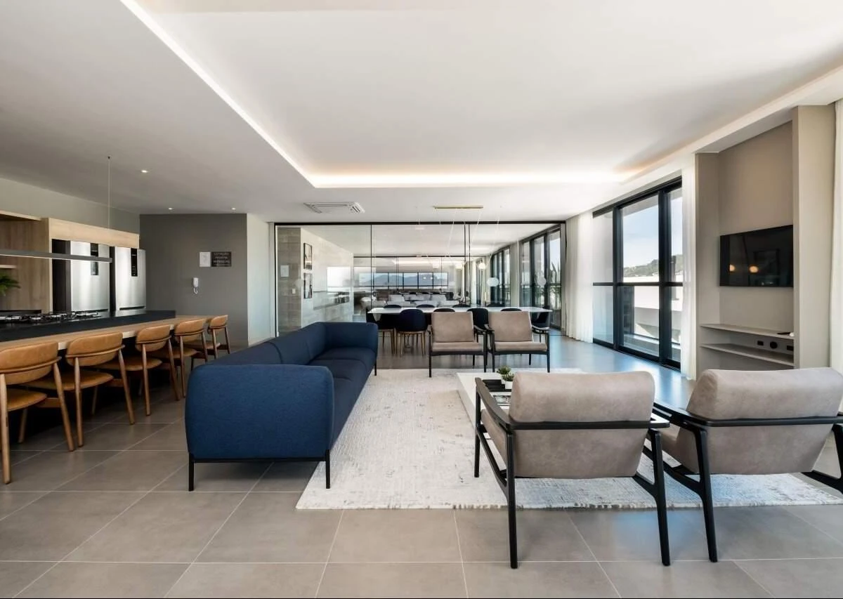51 m² apartment with a home office and a water view — photo 21