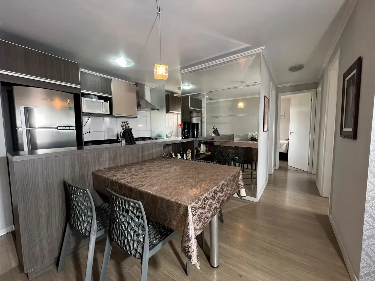 Furnished apartment, 59 m², with a washing machine — photo 2