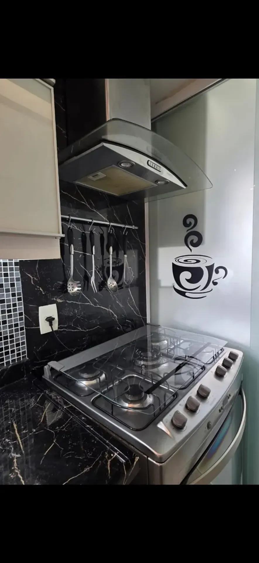 90 m² apartment with 3 bedrooms, balcony and BBQ — photo 28
