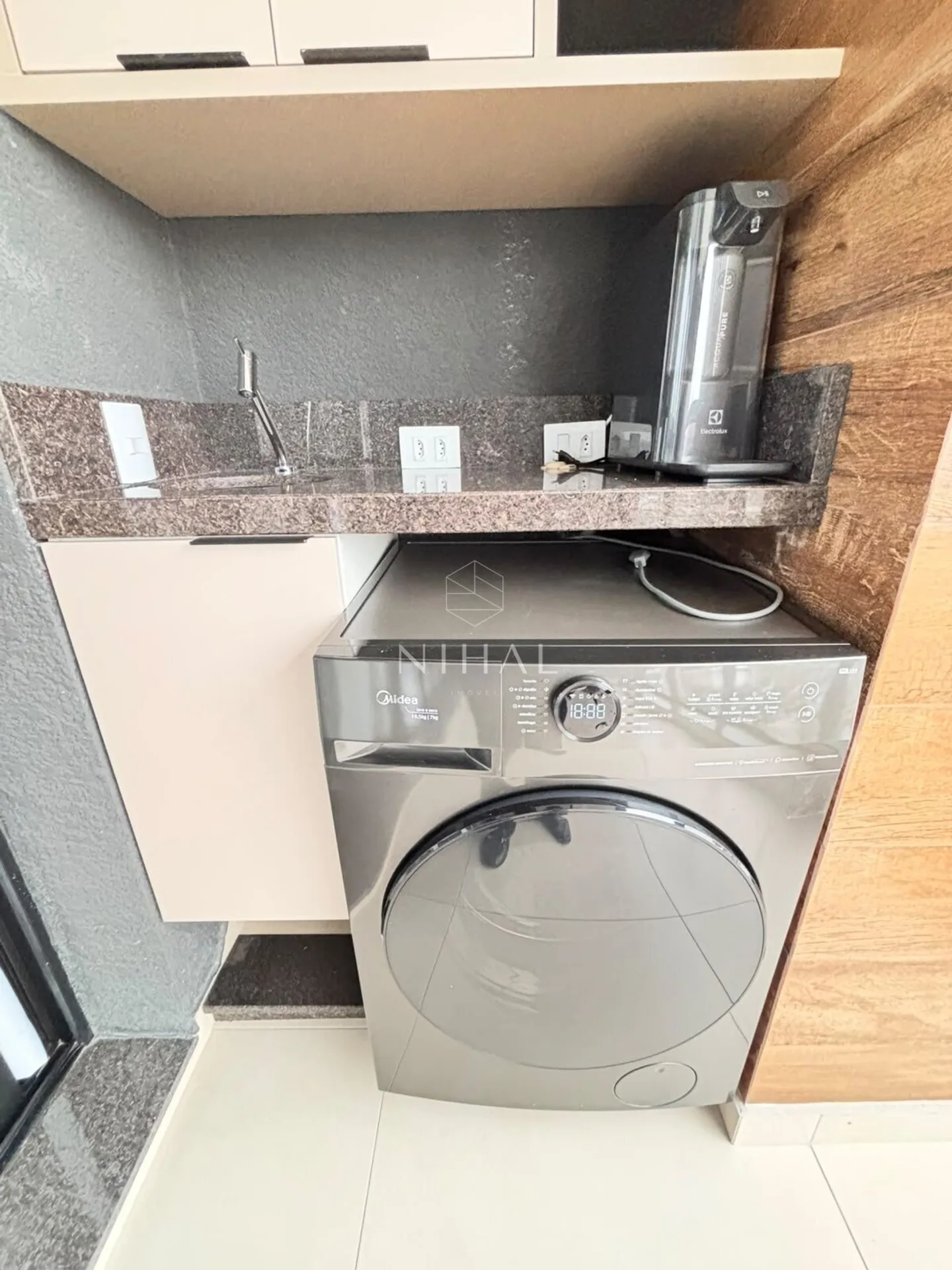 Furnished apartment, 45 m², with a washing machine — photo 18