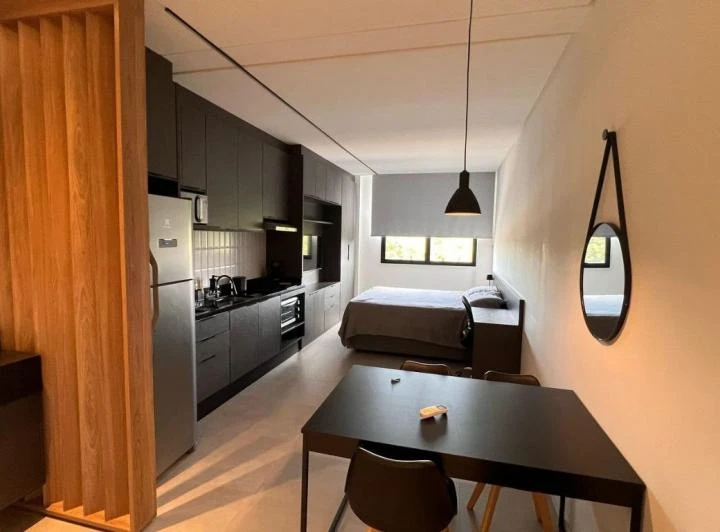 Apartamento amueblado de 50 m² con cocina integrada