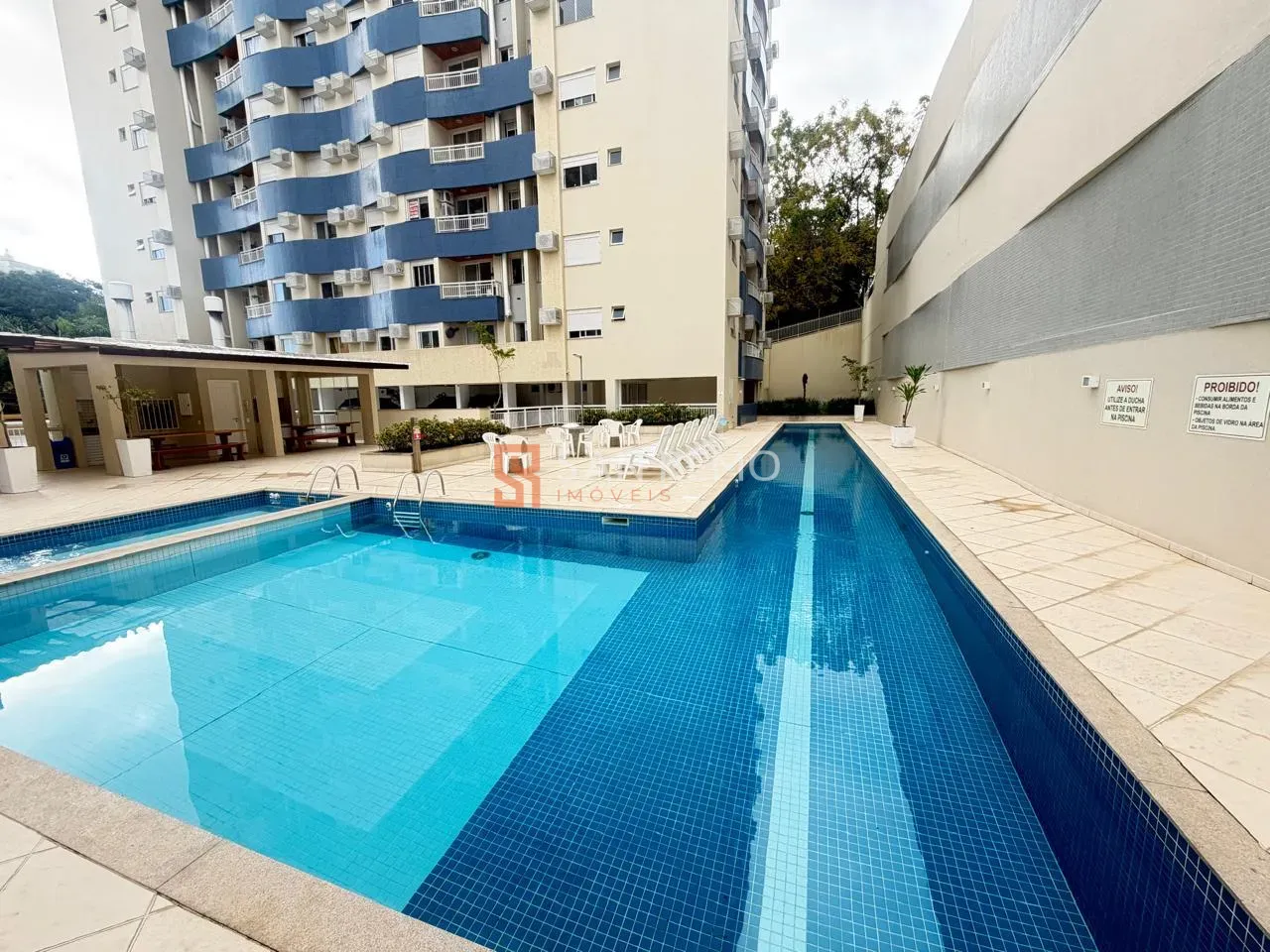 Furnished 98 m² apartment with 3 bedrooms and 1 parking — photo 24
