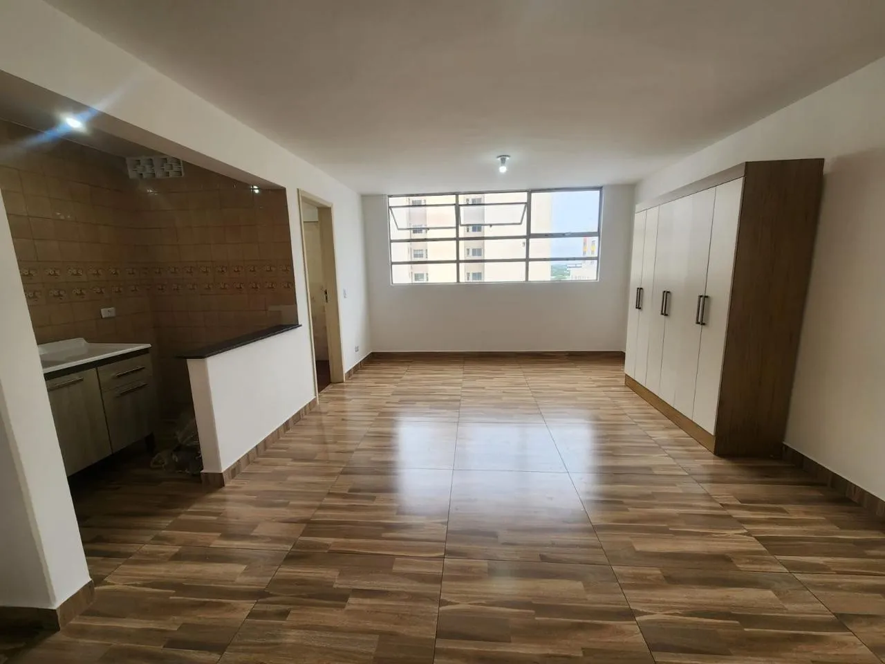 41 m² studio with open-plan kitchen and 1 bedroom — photo 5