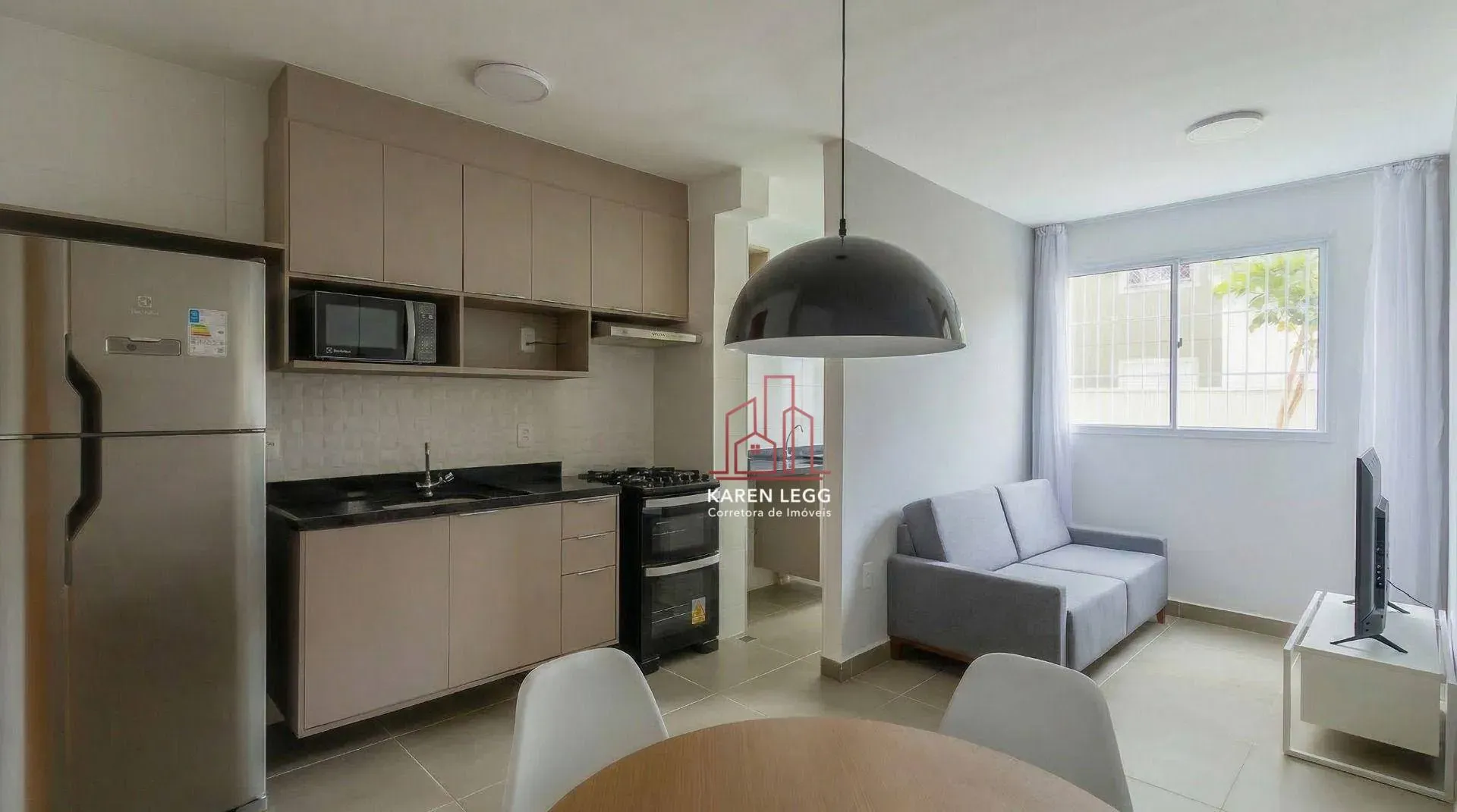 Furnished apartment 70 m² with 2 bedrooms and garden — photo 2