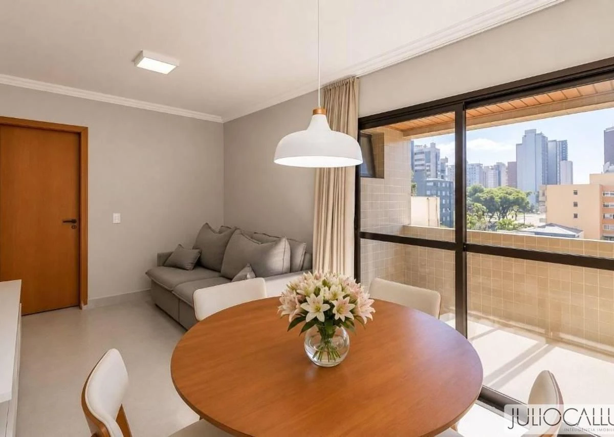 One-bedroom apartment with a washing machine